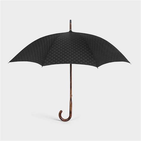 celine umbrella price|UMBRELLA IN TRIOMPHE JACQUARD TEXTILE .